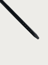 Classic brushed leather belt - Black | FRAU