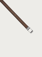 Belt with snap fastening - Dark Brown | FRAU