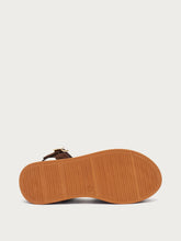 Suede platform sandals - Cocoa | FRAU