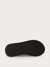 Leather platform sandals - Black | FRAU