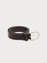 Boho-rock belt with detailing - Brown | FRAU