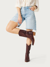 Texano in pelle vissuta - T.moro | FRAU