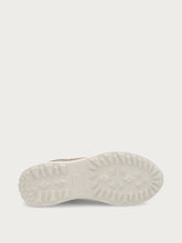 Superleichter Sneaker aus Veloursleder - Sand | FRAU