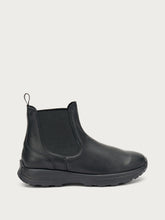 Leather Chelsea boots with XL® sole - BLACKblack | FRAU