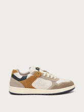 Retro sneakers with suede inserts - saltCARAMEL | FRAU
