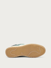 Retro sneakers with suede inserts - saltGREEN | FRAU