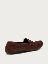 Suede driving shoes - Brown | FRAU