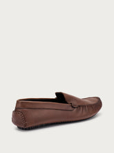 Leather driving shoes - Wood | FRAU