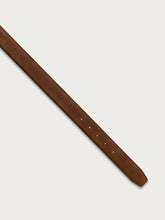 Suede belt - Brown | FRAU