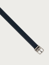 Double-face belt - BLUEdarkbrown | FRAU