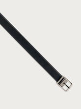 Double-face belt - BLACKdarkbrown | FRAU