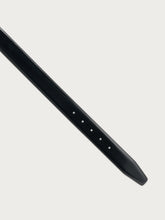 Cintura classica in pelle abrasivata - Nero | FRAU