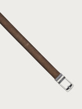 Belt with snap fastening - Dark Brown | FRAU
