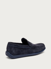 Comfort tech suede loafers - Blue | FRAU