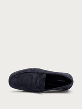 Comfort tech suede loafers - Blue | FRAU