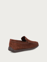 Comfort tech suede slip-ons - Cocoa | FRAU