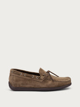Suede boat loafers - Sand | FRAU