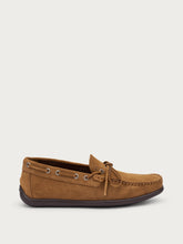 Suede boat loafers - Toffee | FRAU