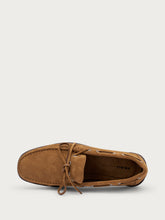 Suede boat loafers - Toffee | FRAU