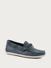 Casual suede boat loafers - SIBERIAgrey | FRAU