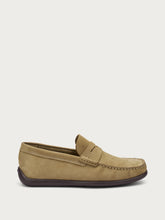Comfort tech nubuck loafers - Bison | FRAU