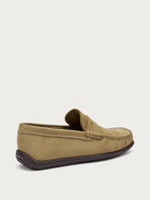 Comfort tech nubuck loafers - Bison | FRAU