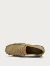 Comfort tech nubuck loafers - Bison | FRAU