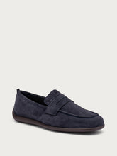 Urban ease suede loafers - Blue | FRAU