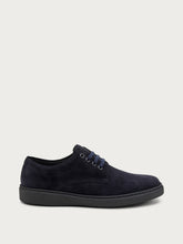 Urban suede Derby shoes - Blue | FRAU