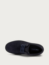 Urban suede Derby shoes - Blue | FRAU