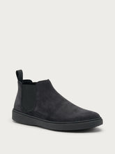 Suede urban Chelsea boots - Blue | FRAU