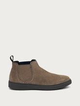 Suede urban Chelsea boots - Mink | FRAU