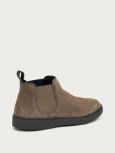 Suede urban Chelsea boots - Mink | FRAU