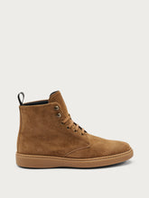 Suede combat boots - LIGHT TANbarley | FRAU