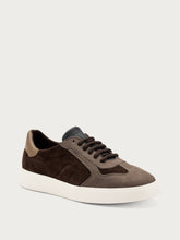 Bi-material urban sneakers - TAUPEpepper | FRAU