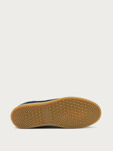 Suede and fabric sneakers - Blue | FRAU