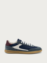 Suede and fabric sneakers - Steel Blue | FRAU