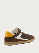 Suede and fabric sneakers - Chocolat | FRAU