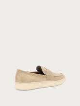 Slip-ons with saddle detail - OATCream | FRAU