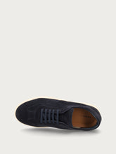 Suede sneakers with top-stitching - BLUEcream | FRAU