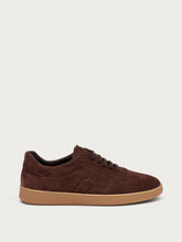 Suede sneakers with top-stitching - COCOAamber | FRAU