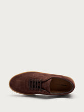 Suede sneakers with top-stitching - COCOAamber | FRAU