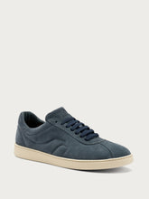 Suede sneakers with top-stitching - SIBERIAcream | FRAU