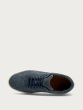 Suede sneakers with top-stitching - SIBERIAcream | FRAU