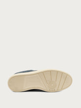 Suede sneakers with top-stitching - SIBERIAcream | FRAU