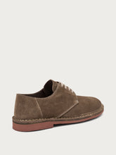 Schnürschuh aus Veloursleder mit EVA-Sohle - SANDziegel | FRAU