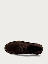 Suede lace-ups with EVA sole - DARKBROWNbrick | FRAU