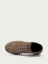 Casual suede high-top sneakers - Mink | FRAU