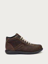 Lässiger Desert Boot aus gefettetem Leder - Braun | FRAU