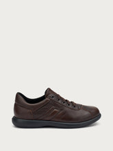 Casual leather sneakers - Wood | FRAU